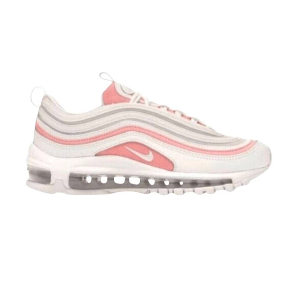 NIKE Air Max 97 'Summit White Bleached Coral' Running Shoes Size 6.5